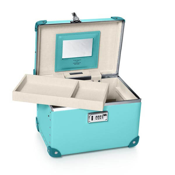 ティファニー 偽物GLOBE-TROTTER コラボ バニティケース